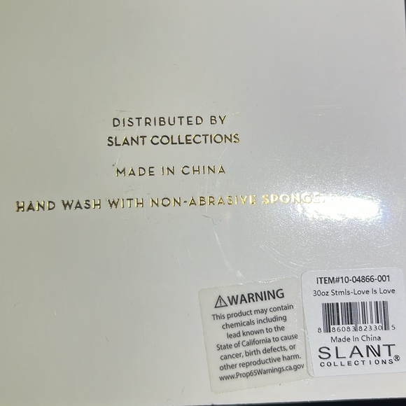 Slant Collections, love is love 30 oz Wine Glass, NIB - Picture 11 of 12